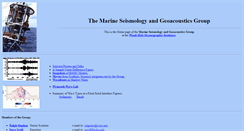 Desktop Screenshot of msg.whoi.edu